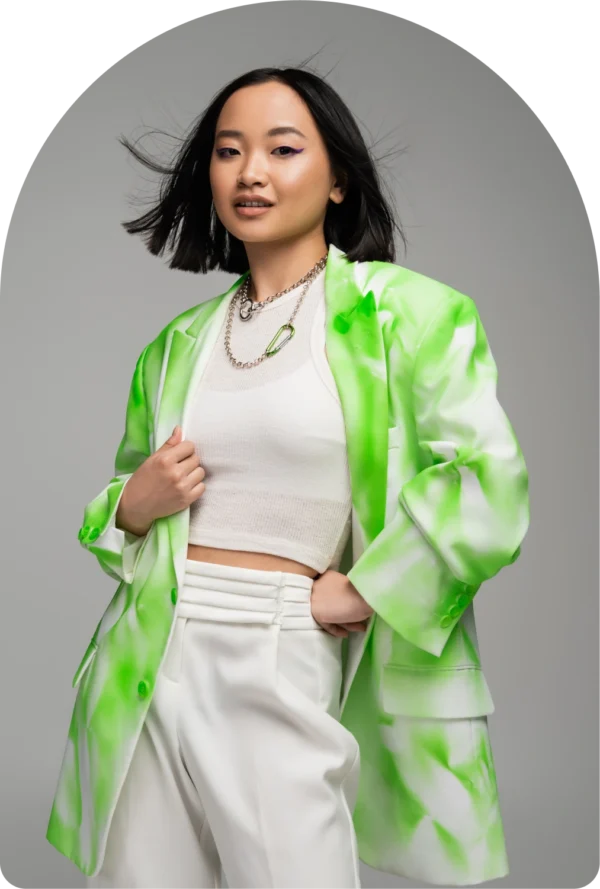 Green Marble  Blazer